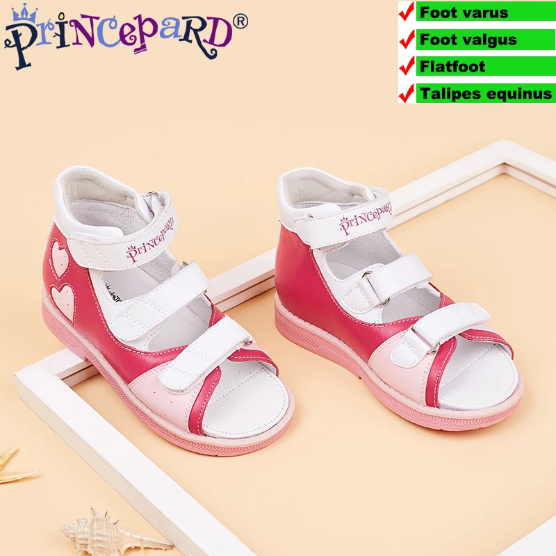 Pincepard/ горячая распродажа; обувь для девочек; Детские ортопедические сандалии; летние сандалии для девочек; европейские размеры 20-36