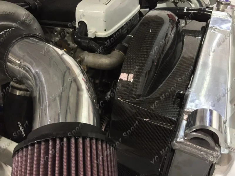 1993-1998 Toyota Supra MK4 Radiator Fan Cover CF (17)