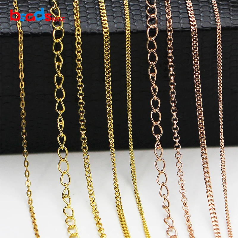 

Beadsnice wholesale silver chain 925 sterling silver jewelry material oval chains for necklace making sold by meter ID33870
