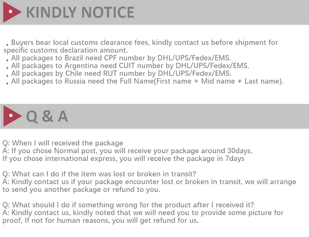 notice QA