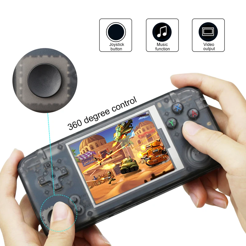  Handheld Game Console 3.0 Inch Console 16G ROM Built-in 3000+ Different Games Support For NEOGEO/GB