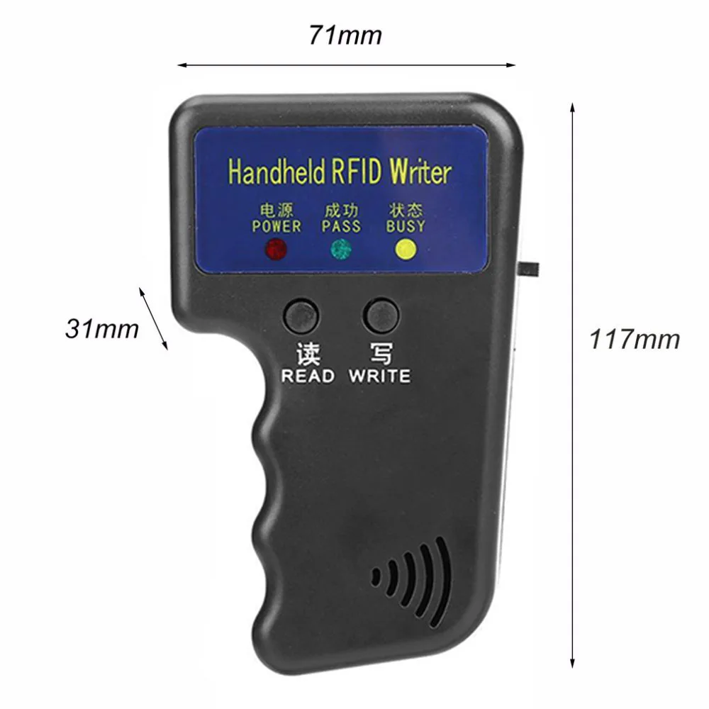 Дубликатор ключ Ручной 125 кГц RFID IC ID карта копир писатель Дубликатор Программист считыватель матч записываемый EM4305 ID КЛЮЧ Fo