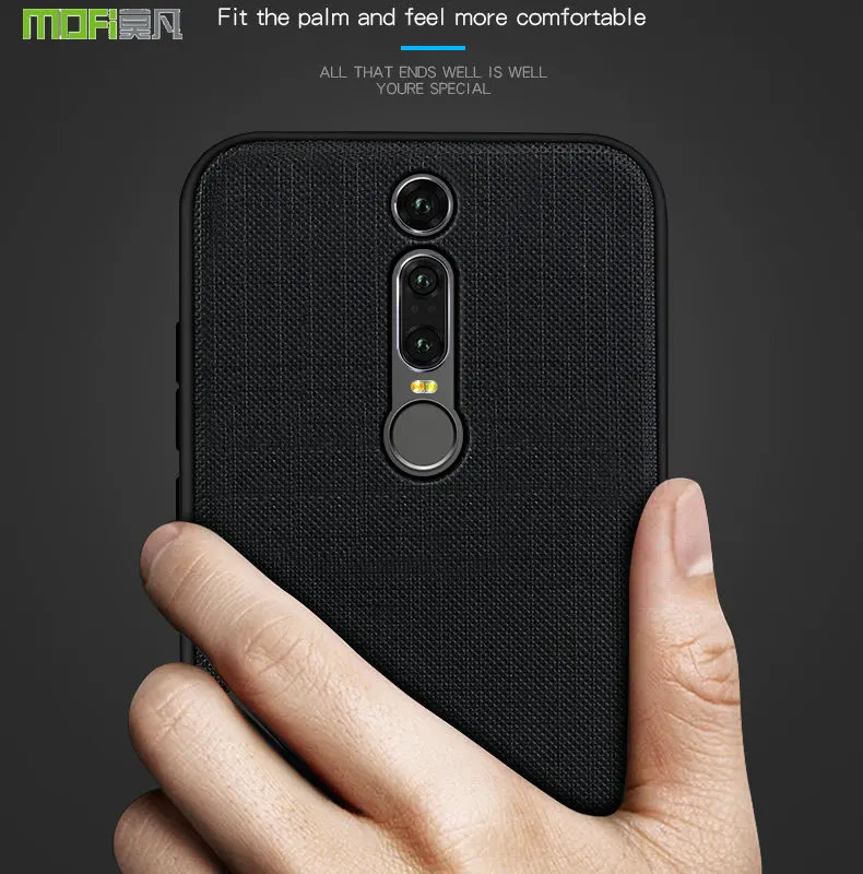 

MOFi Cloth Skin + TPU + PC Case for Huawei Mate RS Cover Phone Cases Full Protector Back Cover for PORSCHE DESIGN Mate RS Case
