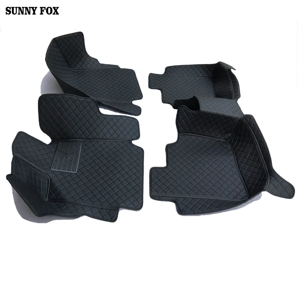 &quotSUNNY FOX автомобильные коврики для Mercedes Benz W203 S203 CL203 W204 S204 C204 W205 S205 C класса C180 C200 c300