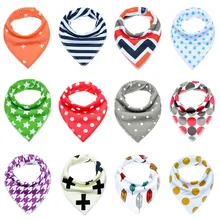 12pcs Unisex Baby Bandana Drool Bibs Adjustable Snaps Bibs for Drooling and Teething 100%Cotton Gift Set Useful Baby Accessories premium baby bandana bibs extra soft natural cotton baby drool bib for drooling and teething super absorbent baby shower gift