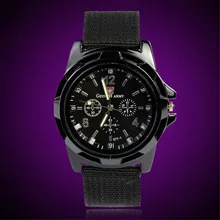 Мода Gemius Army Racing Force военные спортивные мужские часы с тканевым ремешком новые высококачественные часы Ретро дизайн