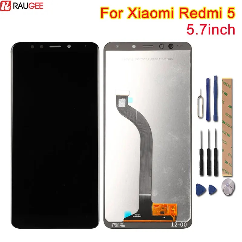 

For Xiaomi Redmi 5 LCD Display+Touch Screen New Digitizer Replacement Assembly LCD For Xiaomi Redmi 5 5.7inch Test Well +Tools