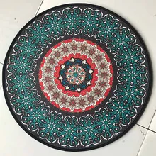 Цветочный Ретро-рисунок коврик для пола гостиная спальня балкон ковры с Турцией этнический стиль для украшения дома LC