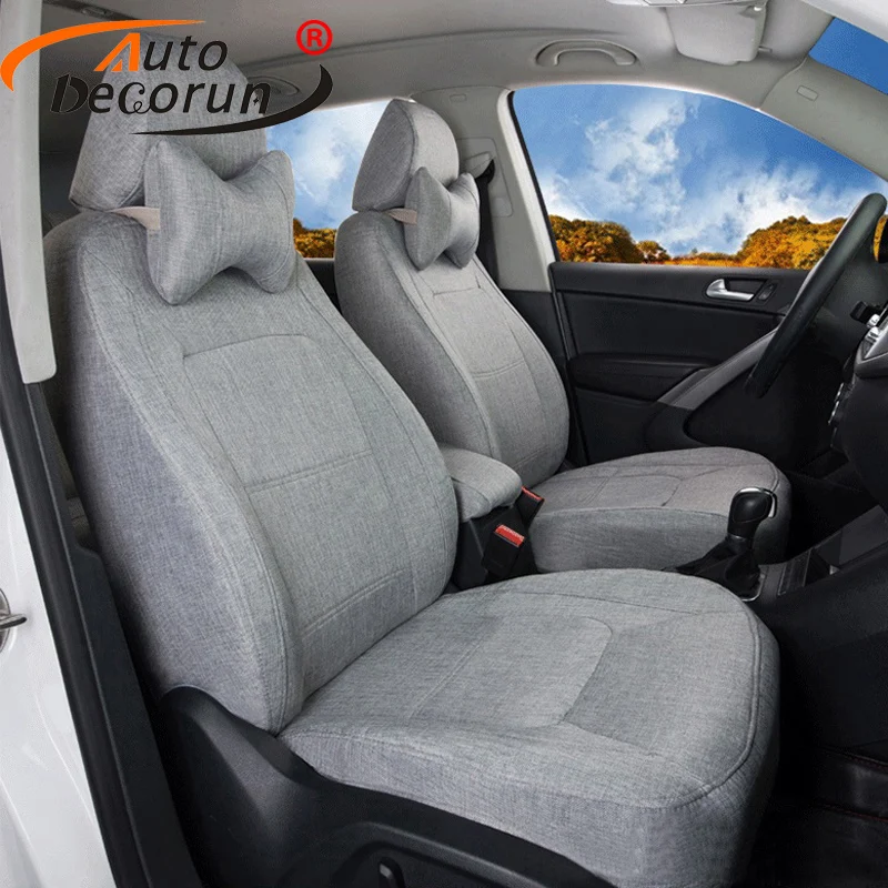 AutoDecorun Custom Fit Linen Fabric Cover Seats font b Car b font for Mercedes Benz GLE