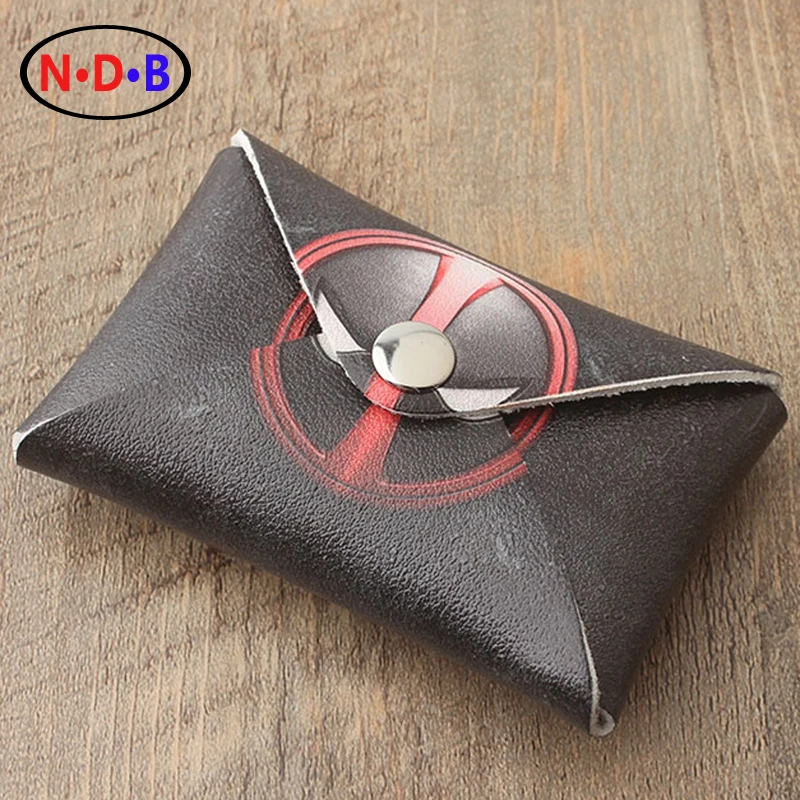 (Coin Purses)2016 Deadpool Deadpool printing zero wallet animation students fashionable men and women purse hand bag LQB1023 coin purses the movie aladdin and the magic lamp pattern lamp zero wallet coin bag children birthday gift lqb1058