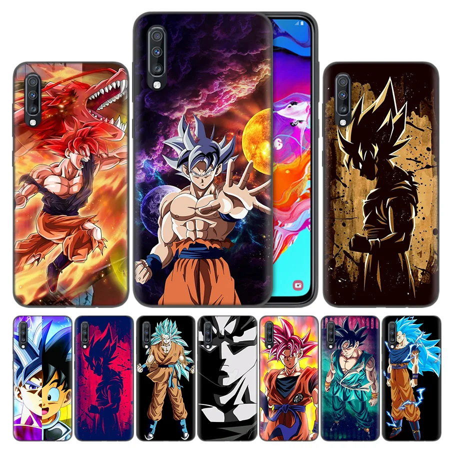 

Caca Coque Covers For Samsung Galaxy A7 A8 A9 A6 J4 J6 Plus 2018 Note 8 9 10 S7 Edge Silicone Cases Dragon Ball Z Gofu Dbz