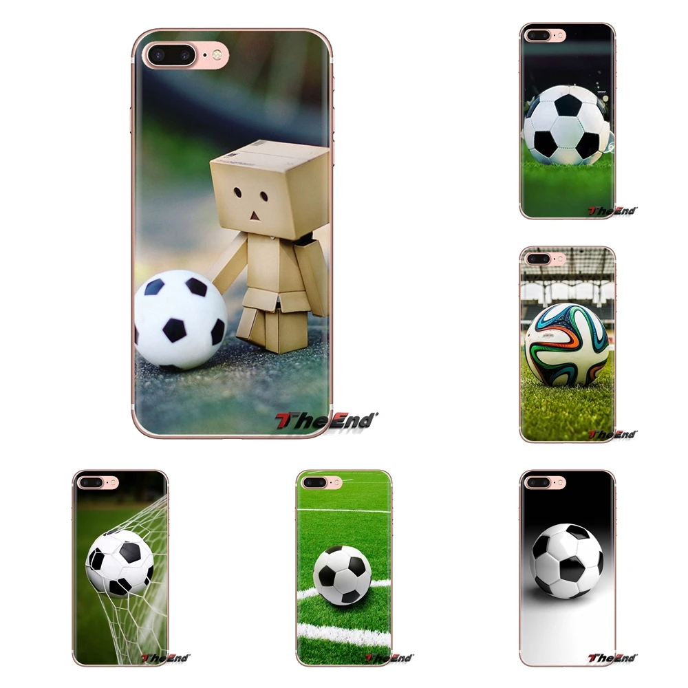 

For Xiaomi Redmi 4A S2 Note 3 3S 4 4X 5 Plus 6 7 6A Pro Pocophone F1 Sport Hobby Fire Football Ball TPU Transparent Cases Covers