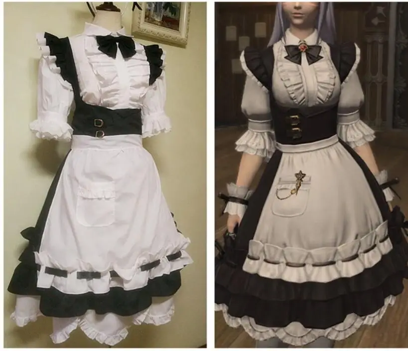 Final Fantasy XIV XIV FF14 Gaun Putri 