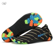 Уличная обувь года для мужчин и женщин; летняя обувь для плавания и пляжа аквасоки для серфинга; быстросохнущая обувь для верховой езды; обувь для воды в полоску