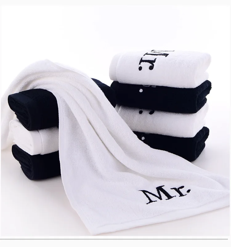Хлопок Mr& Ms супер удобные роскошные черные и белые большие банные полотенца мягкие махровые Лицо Руки пляж Ванная комната полотенце для взрослых
