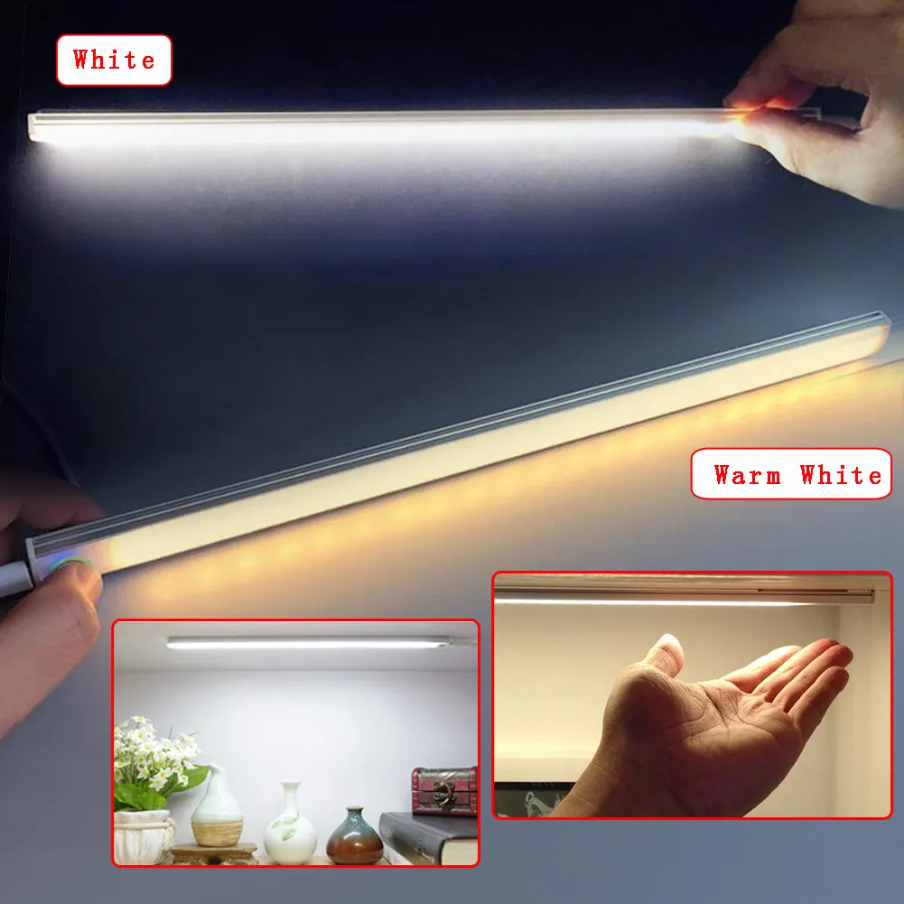 21LED 6W USB Touch Sensor Light LED Bar Lamp Ultrathin Closet Cabinet Lamp Night Light Reading Work Desk Kitchen lamp Light