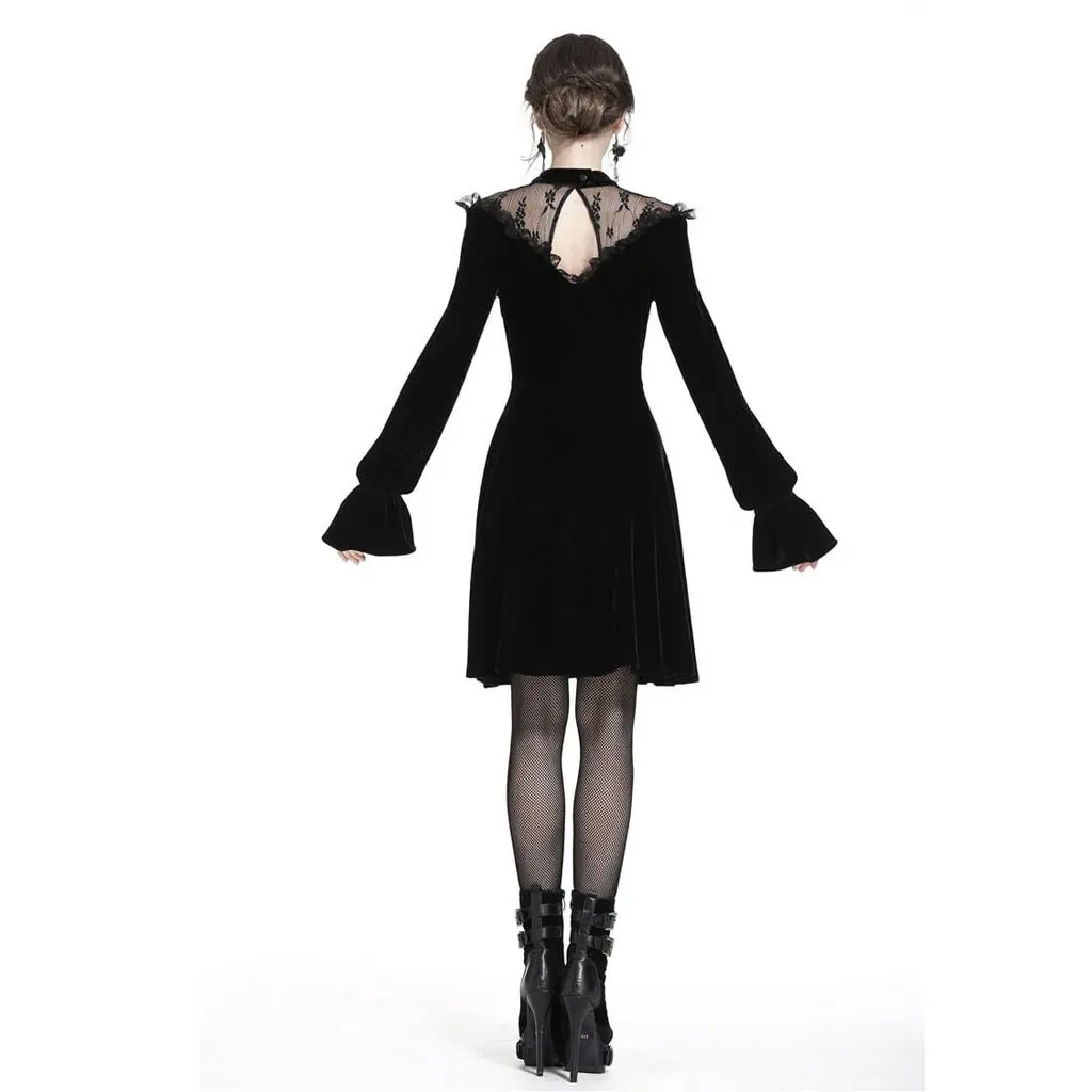 Darkinlove женское винтажное готическое платье DW245
