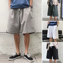 Корейские свободные брендовые Взрывные модели, однотонные повседневные шорты Harajuku Super Fire, уличная одежда