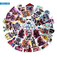 50pcs Star Wars Stickers for Mobile Phone Laptop Luggage Suitcase Guitar Skateboard Bicycle Car PVC Waterproof Decal Stickers 50pcs Star Wars Stickers for Mobile Phone Laptop Luggage Suitcase Guitar Skateboard Bicycle Car PVC Waterproof Decal Stickers