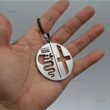 Подходит для ключей ALFA ROMEO 4C SPIDER GTV GT BRERA GIULIETTA GIULIA 164 брелок подвеска с эмблемой