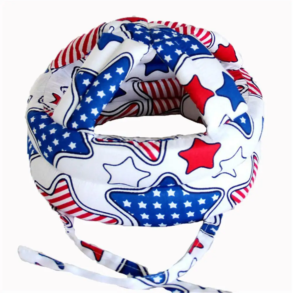 

Baby Girls Boys Drop Shock Absorbing Cushioning Cap Safety Learn To Work Cap Helmet Boy And Girl Protection Anti Collision Hat