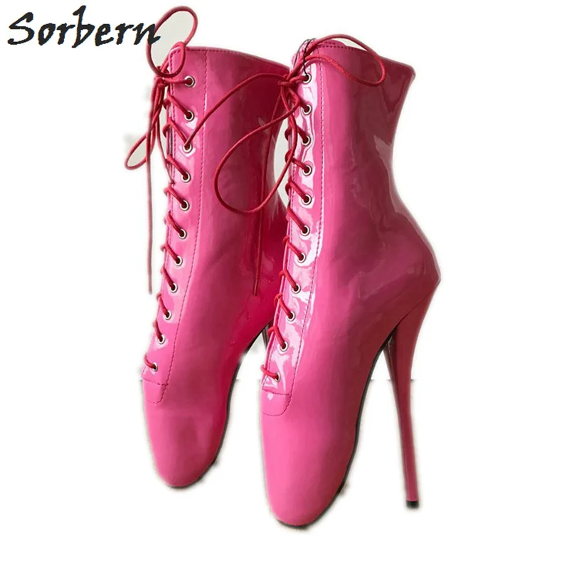 rose pink boots