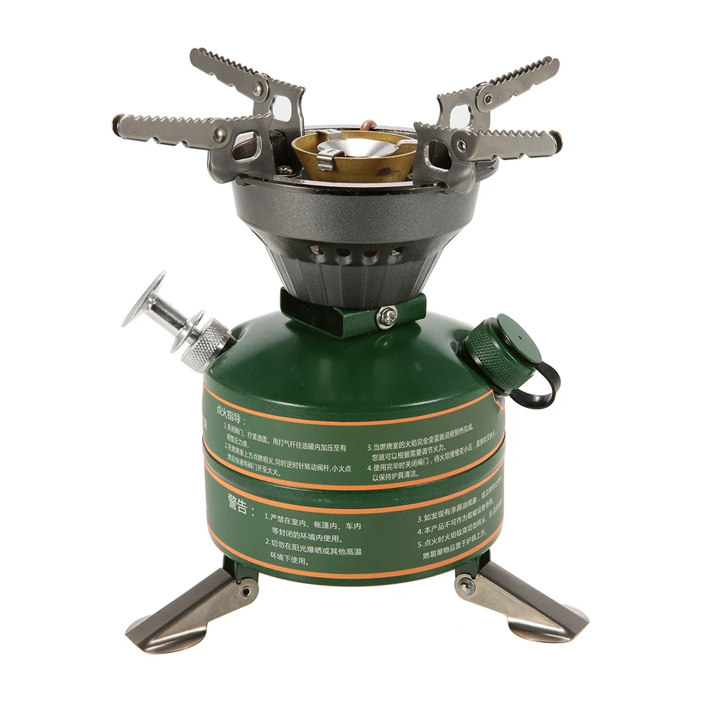 

BRS Camping Stove Camping Hiking Portable Non-preheating Gasoline-burning Fuel Stove Gasoline Picnic Furnace Boiler Cooker