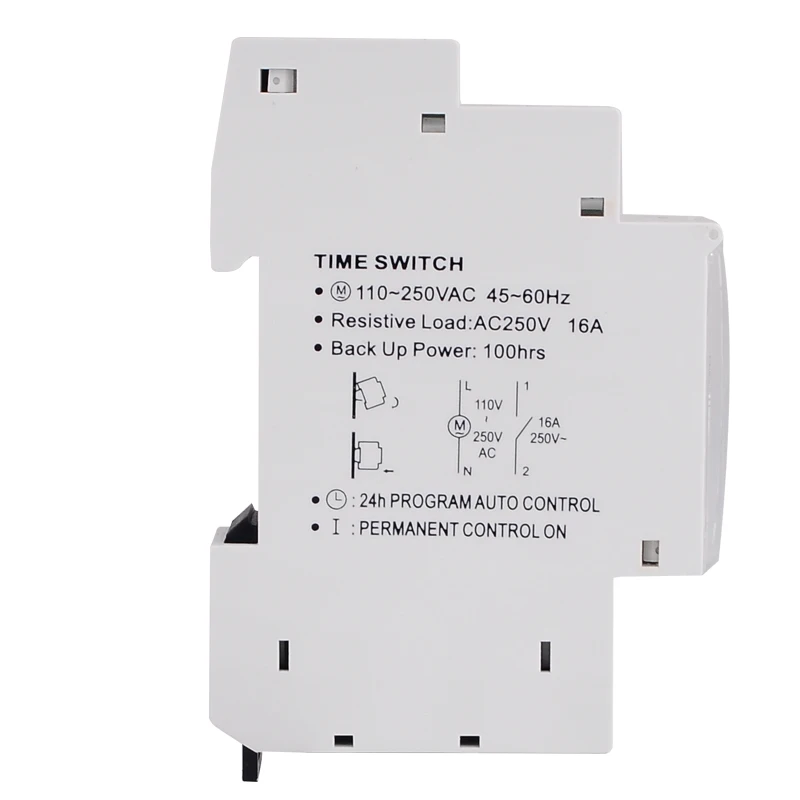 TM610L 110 В 220 в переменный ток 15 минут интервал 24 часа аналоговый таймер на din-рейку установка медицинский таймер переключатель