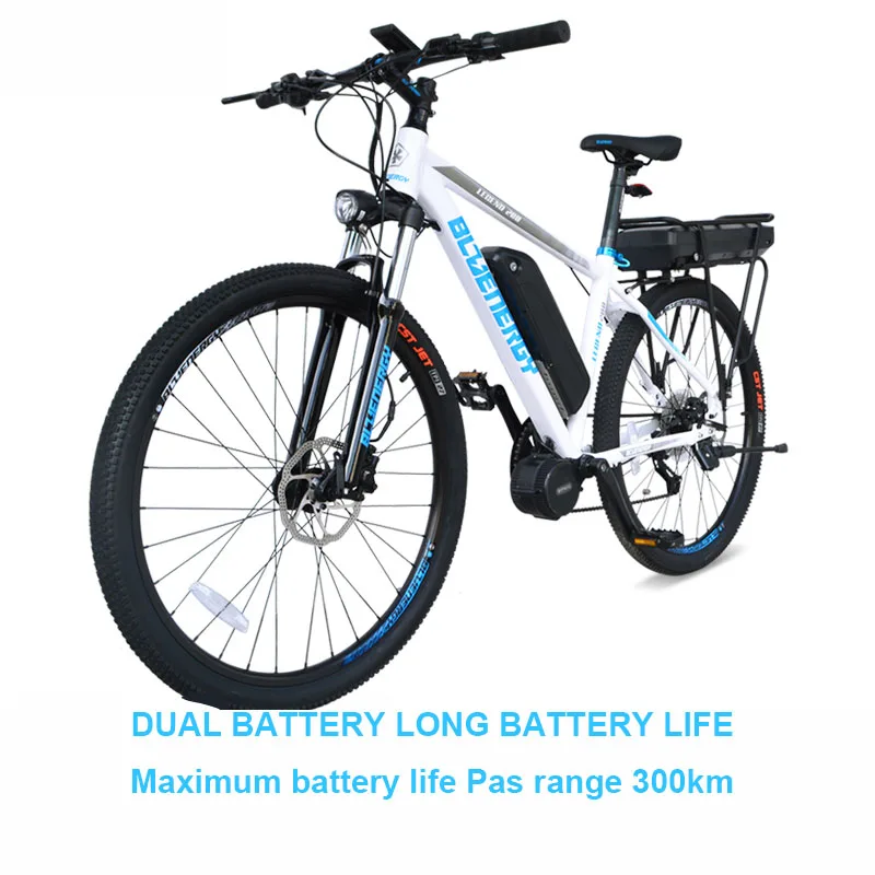 26inch electric bicycle 48V750w/1000W bafang mid-motor 48V 27.5ah double lithium battery electric mountain bike 850c LCD 60km/h