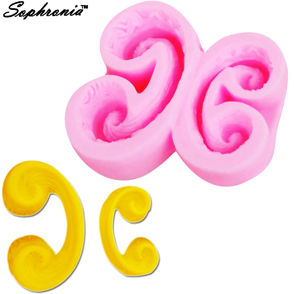 DIY European Relief Cake Border Silicone Molds Wedding Fondant Decorating Gumpaste Chocolate Cupcake Moulds M701 | Дом и сад