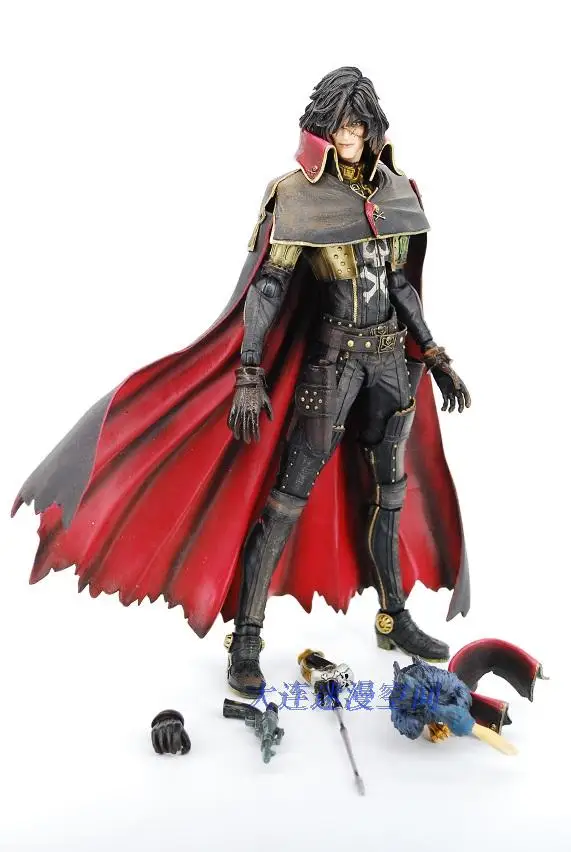 

Original Square Enix Play Arts Kai Space Pirate Captain Harlock 27cm