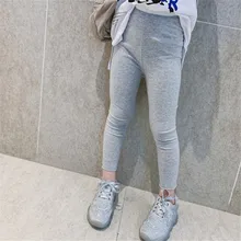 Весенне-летние леггинсы для девочек г. детские леггинсы повседневные винтажные хлопковые эластичные штаны для малышей Детские леггинсы От 2 до 9 лет