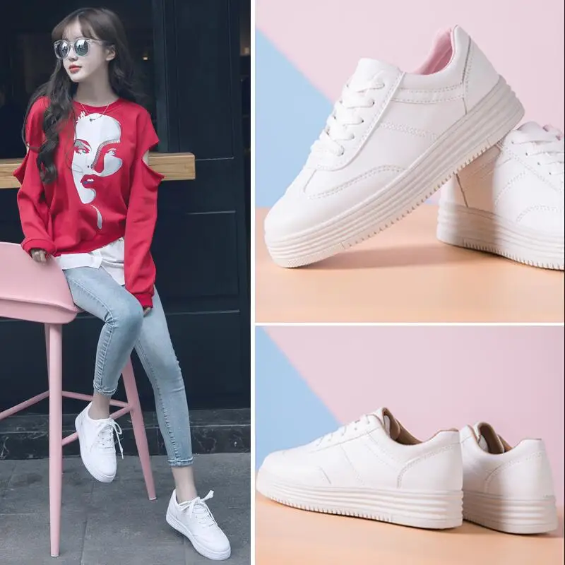 platform white shoes