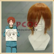 Хеталия: сила оси Южная Италия Lovino Vargas Косплей парик mp001815