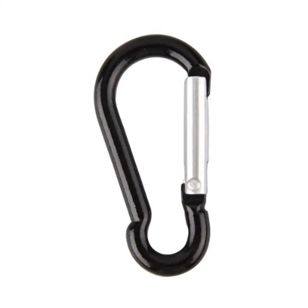 10 Multicolor S Carabiner Camp Spring Snap Clip Hook Keychainsnap hook
