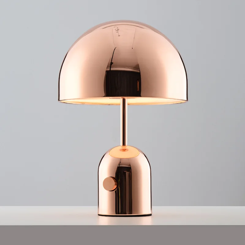 

Postmodern creative art table lamp personality fashion simple living room study bedroom bedside mushroom lamp