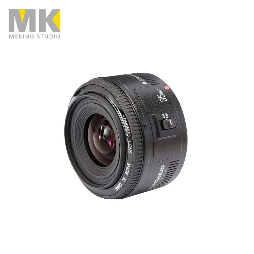 

Original Standard Prime YONGNUO 35mm F2 Large Aperture Auto Focus Lens for Canon 5DII 5DIII 5D 500D 400D 650D 600D 450D 60D 7D