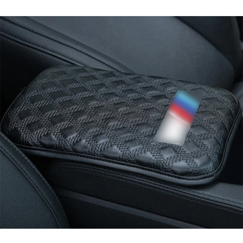 1pc car armrest box mat for BMW E46 E90 E60 E39 F30 E36