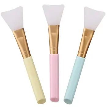 

3PCS Mask Beauty Tool Soft Silicone Facial Mud Mask Applicator Brush Hairless Body Lotion And Body Butter Applicator Tools