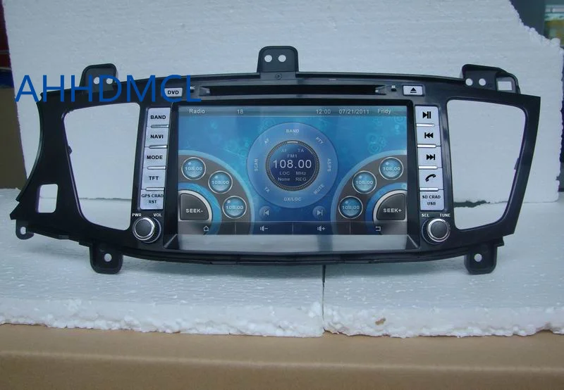 Flash Deal AHHDMCL Car Multimedia Player DVD Stereo Audio Radio Navigation For Kia K7 Cadenza 2009 2010 2011 2012 2013 2014 2015 2016 2017 4