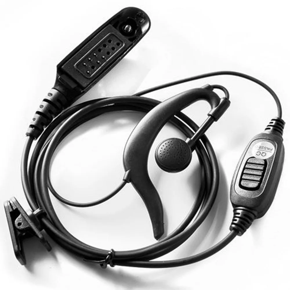 Earpiece Mic Headset for Motorola GP380 Portable Radio Walkie Talkie