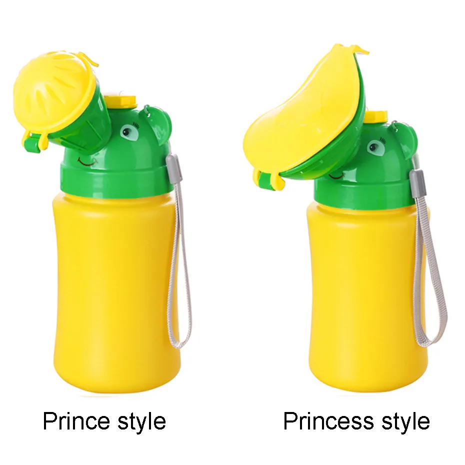 New Portable Baby Urinal Boy Girl Leak-proof Potty Child Urinal Emergency Toilet for Car Travel Pee Training Urination