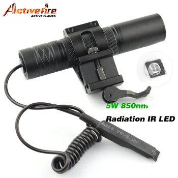 

Adjustable Camping Light Hunting Lamp flashlight 5W Torch 850nm Zoom Infrared Radiation IR LED Night Vision Flashlight LED torch