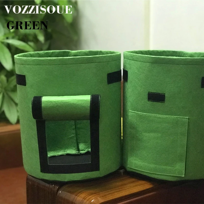 DIY Potato Grow Planter Cloth Planting Container Bag Vegetable Gardening Sac Pomme De Terre Thicken Garden Pot Planting Grow Bag DIY Potato Grow Planter Cloth Planting Container Bag Vegetable Gardening Sac Pomme De Terre Thicken Garden Pot Planting Grow Bag