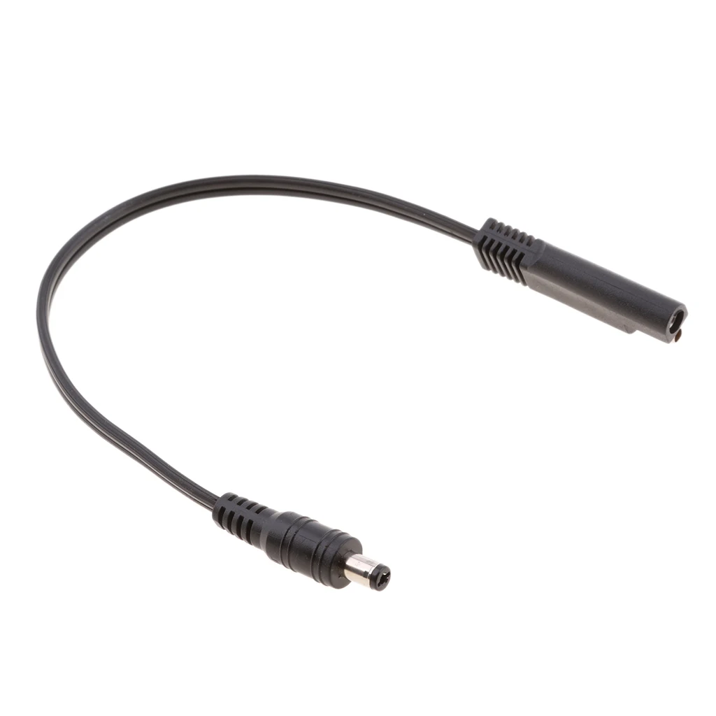 DC Power 5.5x2.1mm Male to SAE Plug 18AWG Cable For Automotive Connector Standard SAE Plug works with most brands SAE outlets