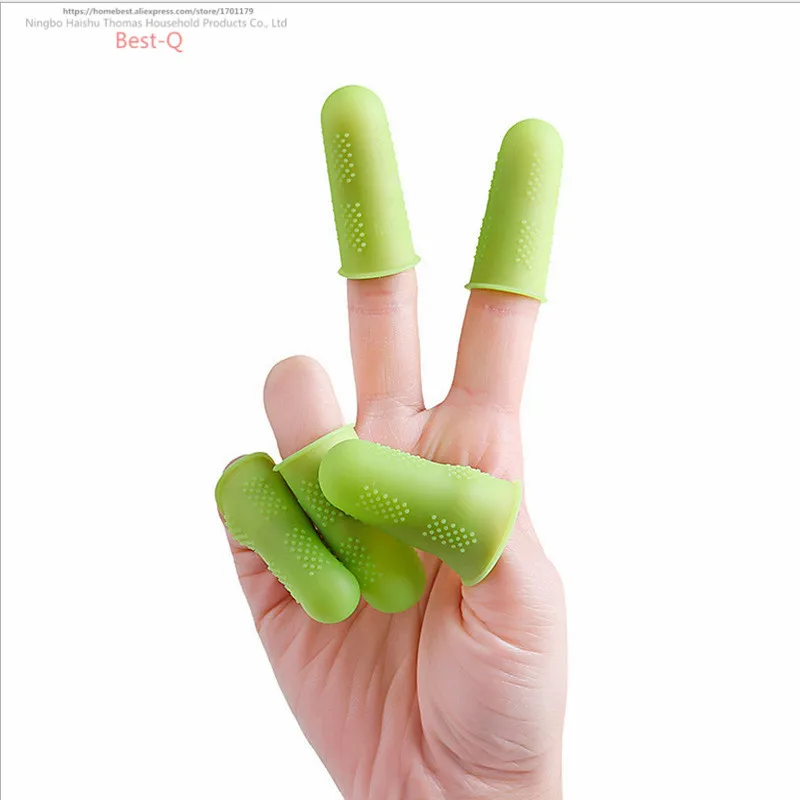 

Protect fingers cut set of high temperature resistant silicone finger anti-scald antislip finger sets