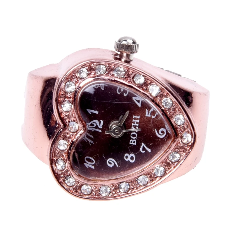 

20 mm Ring Watch Finger Watch Ring Rose Goldlen