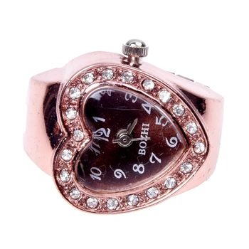 

20 mm Ring Watch Finger Watch Ring Rose Goldlen