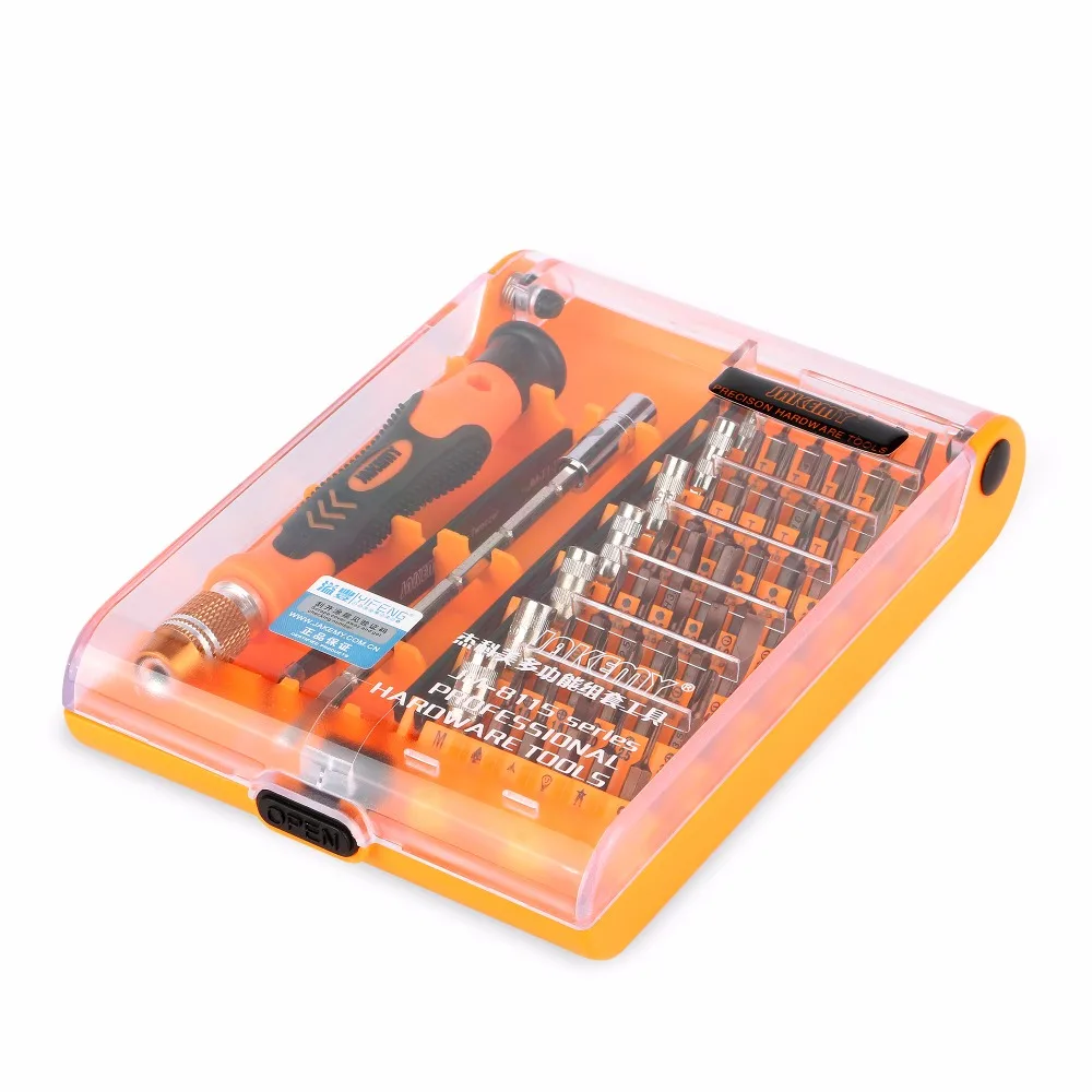 JAKEMY 45 In1 Screwdriver Set Magnetic Adjustable IPhone Laptop Computer Precision Electrical Householder Repair Sockets Tool JAKEMY 45 In1 Screwdriver Set Magnetic Adjustable IPhone Laptop Computer Precision Electrical Householder Repair Sockets Tool