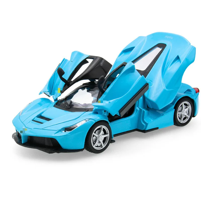 

1:32 Alloy Car Model Diecast Sound Light Pull Back Door Toy for Children Hot Toy Car Hot-Wheel Boy Toy